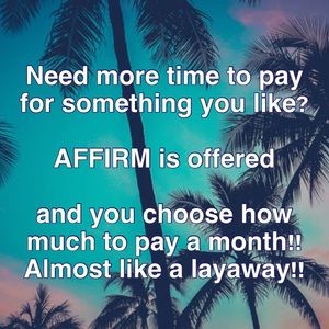 Try Affirm!!